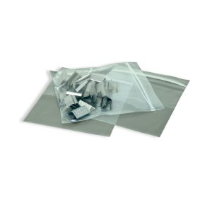 Bustine in polietilene trasparenti con chiusura a pressione formato cm 15x15 Confezione da 4000 pezzi
