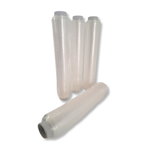 Film estensibile prestirato trasparente, H.43 cm, spessore 9my in confezione da 8 pezzi
