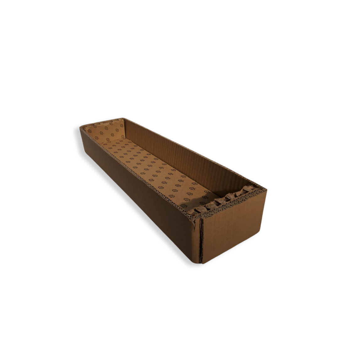 Cuffie in cartone rinforzato con nido d'ape cm 50,4x13,7x8 confezione da 74 pezzi - immagine 2